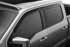 Ford Lightning Window Vents - Husky Liners - Low Profile - Smoke - `15-`24